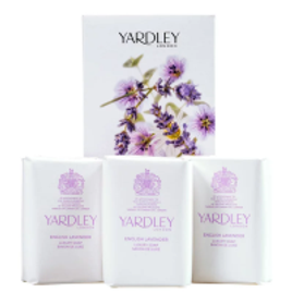Imagem da oferta Sabonetes em Barra English Lavender G'eL Niche Yardley 3x100g