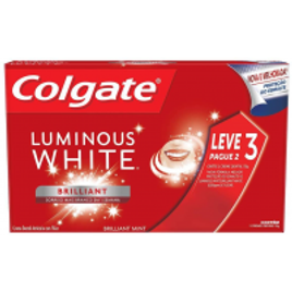 Imagem da oferta 2 Caixas Creme Dental Colgate Luminous White Brilliant Mint 70g