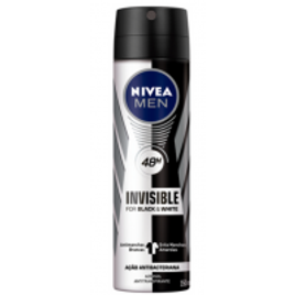 Imagem da oferta 3 Unidades - Desodorante Nivea Aerosol Invisible Black&White Power Masculino 150ml