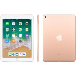Imagem da oferta iPad 6 Apple 32GB Dourado Tela 9.7” Retina Proc Chip A10 Câm 8MP + Frontal iOS 11 Touch ID - Apple iPad - Magazine