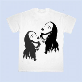 Camiseta Maga Curta Estampa Billie Eilish Double Billie Stay Home Branca - Masculina