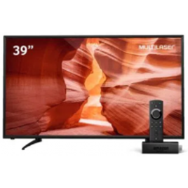 Imagem da oferta Smart TV 39'' Multilaser HD com Fire Stick Amazon - TL044