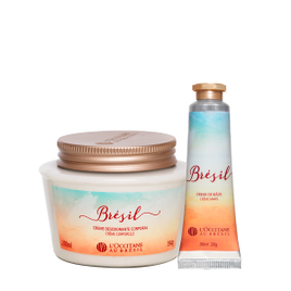 Duo Rotina Brésil: Creme de Mãos 30ml + Creme Desodorante Corporal 200ml - L'Occitane au Brésil