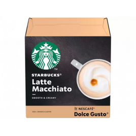 Imagem da oferta 5 Unidades Cápsula Latte Macchiato Nescafé - Dolce Gusto Starbucks 12 Unidades