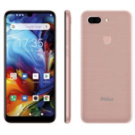 Imagem da oferta Smartphone Philco PCS02RG HIT MAX 128GB Rose - 4G 4GB RAM Tela 6” Câm. Dupla + Selfie 8MP