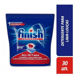 Imagem da oferta Detergente De Máquina De Lavar Louas Finish 30 Tabs  por R$24,10