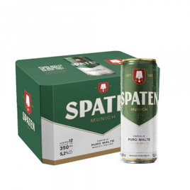 Imagem da oferta 12 unidades Cerveja Spaten Puro Malte 350ml