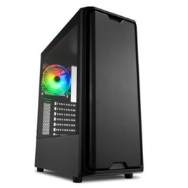 Gabinete Gamer Sharkoon SK3 RGB Mid Tower 2x Cooler Fan (1x Frontal 1x Traseira) Lateral em Vidro Temperado - SK3RGB