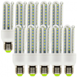 Imagem da oferta Kit com 10 Lâmpadas LED Super Econômica E27 9W 6000K