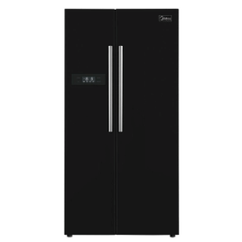 Imagem da oferta Refrigerador Midea Side by Side 528L Preto - MD-RS587FGA 220V