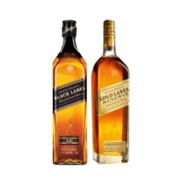 Imagem da oferta Whisky Johnnie Walker Gold Reserve 750ml + Whisky Black Label 750ml
