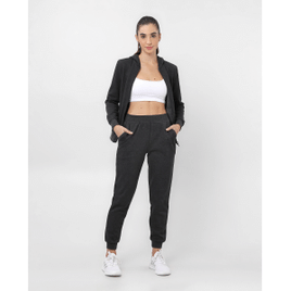 Imagem da oferta Calça de Moletom Esportiva Feminina Jogger BodyWork