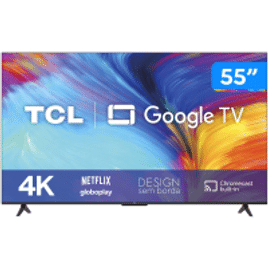 Imagem da oferta Smart TV TCL P635 LED 55" 4K UHD 3HDMI 1 USB Wifi Bluetooth HDR Google Assistente - 55P635
