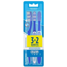 Imagem da oferta Kit 3 Pacotes Escova Dental Oral-B 123