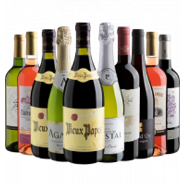 Imagem da oferta Kit 10 Vinhos - Vários Tipos
