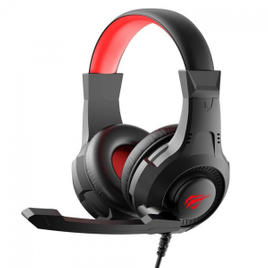 Imagem da oferta Headset Gamer Havit USB + P2 Black/Red H2031D
