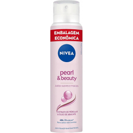 Imagem da oferta NIVEA Desodorante Antitranspirante Aerossol Pearl & Beauty 200ml - Proteção eficaz de 48 horas contra suor e mau odor com Extrato de Pérola