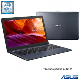 Imagem da oferta Notebook Asus VivoBook Intel Core i3 7020U 4GB 256GB SSD Tela de 15,6" Cinza Escuro - X543UA-GQ3430T