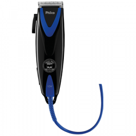Cortador de Cabelo Philco Skull Pro 4 Pentes Lâminas em Aço Preto - PCR08P