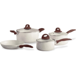 Imagem da oferta Jogo de Panelas 4 Peças Ceramic Life Smart Plus Brinox – Vanilla