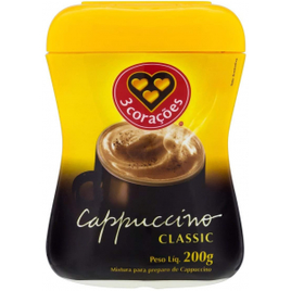 Cappuccino 3 Corações Classic - 200G