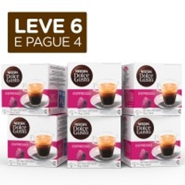 Imagem da oferta Espresso - NESCAFÉ Dolce Gusto - Leve 6 Pague 4