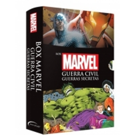 Imagem da oferta Box Marvel Guerra Civil: Guerras Secretas - 9788542808179