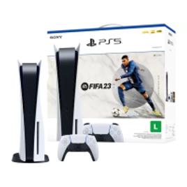 USADO: Console Playstation 5 Digital Edition + FIFA 23 - PS5 no Shoptime