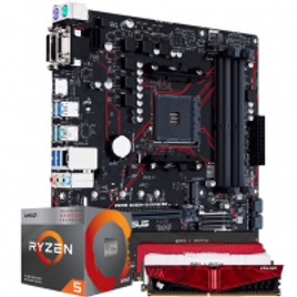 Imagem da oferta Kit Upgrade Amd Ryzen 5 3350G, Asus Prime B450m Gaming/BR, 8gb 2666mhz, Cooler Sage X