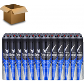 Imagem da oferta Kit de Desodorante Antitranspirante Aerosol Rexona Men Motionsense Active Dry 150ml cada - 12 Unidades