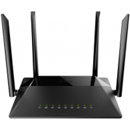 Roteador Wireless D-Link Gigabit-Ethernet AC 1200Mbps Dual Band 4 Antenas - DIR-842