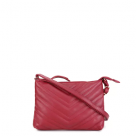 Imagem da oferta Bolsa Pagani Mini Bag Transversal Matelassê Feminina - Vermelho