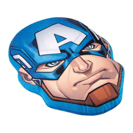 Imagem da oferta Almofada Infantil Avengers Capitão América Lepper Transfer Azul