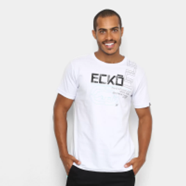 Imagem da oferta Camiseta Ecko Básica Estampada Masculina - Branco