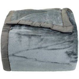 Imagem da oferta Cobertor King Flannel Colors Com Borda Em Percal - Casa & Conforto