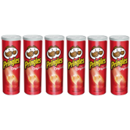 Imagem da oferta Kit Batata Pringles Original 6 Unidades - 114g Cada