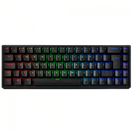 Imagem da oferta Teclado Gamer Mecânico Akko 3068B Plus Black RGB USB/Wireless/Bluetooth Switch Akko Blue ABNT2