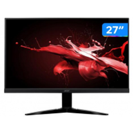 Imagem da oferta Monitor Gamer Acer KG271 27” LED Widescreen Full HD 2 HDMI 1 VGA 75Hz 1ms - Monitor Gamer
