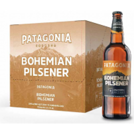 Cerveja Patagonia Bohemian Pilsener 740ml 6 Unidades