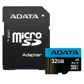 Imagem da oferta Cartão de Memória Adata 32GB Classe 10 com Adaptador - AUSDH32GUICL10A1-RA1