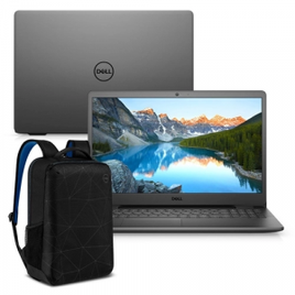 Kit Notebook Dell Inspiron i5-1035G1 4GB SSD 256GB Intel UHD Graphics Tela 15.6" HD W10 3501-M41PB + Mochila Dell Essential