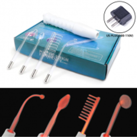 Kit com 4 Aparelhos de Eletroterapia para Tratamento Facial - Deciniee