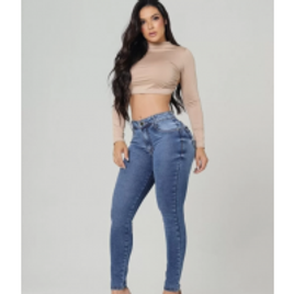 Imagem da oferta Calça Jeans Original Levanta Bumbum Modeladora Estilo Pitbul 0024