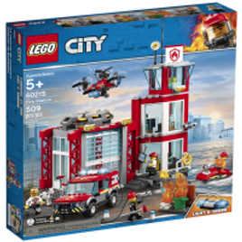 Imagem da oferta Brinquedo City: Quartel dos Bombeiros 60215 - Lego