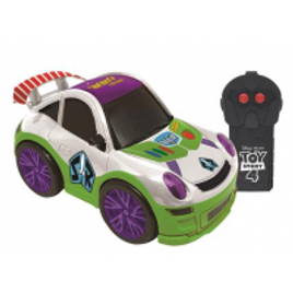 Imagem da oferta Carro de Controle Remoto Team Racer Candide Toy Story com 3 Funções - Buzz Lightyear