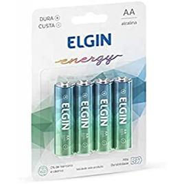 Imagem da oferta 3 Pacotes de Kit Pilhas Alcalinas com 4X AA - Elgin