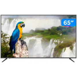 Smart TV 4K HQLED 65” JVC LT-65MB708 Android - Wi-Fi Bluetooth HDR 4 HDMI 3 USB
