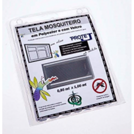 Imagem da oferta Tela Mosquiteiro Com Velcro Protej Cinza