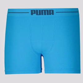 Imagem da oferta Cueca Boxer Puma Sem Costura Infantil Azul