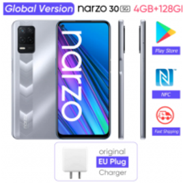 Imagem da oferta Smartphone Realme Narzo 30 5G 4GB 128GB 90Hz - Versão Global